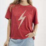 REMERA TEE BOLT WASHED W