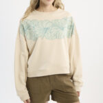 BUZO SWEATSHIRT HIBISCUS NECKLACE W