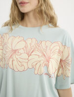 REMERA TEE OVER HIBISCUS NECKLACE W - Imagen 2