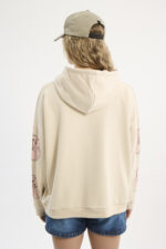 BUZO CANGURO HOODIE HIBISCUS SLEEVES W - Imagen 3